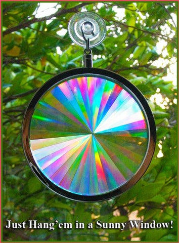 Rainbow Symphony Rainbow Window Suncatcher bonus decal adds extra seasonal charm