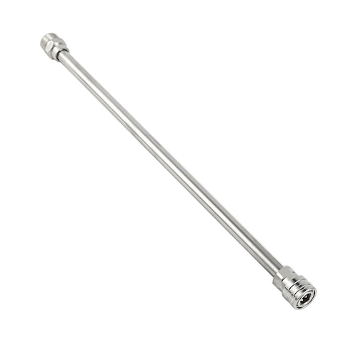 Raincovo extension wand 17-inch stainless steel lance for easier, reach-friendly cleaning.