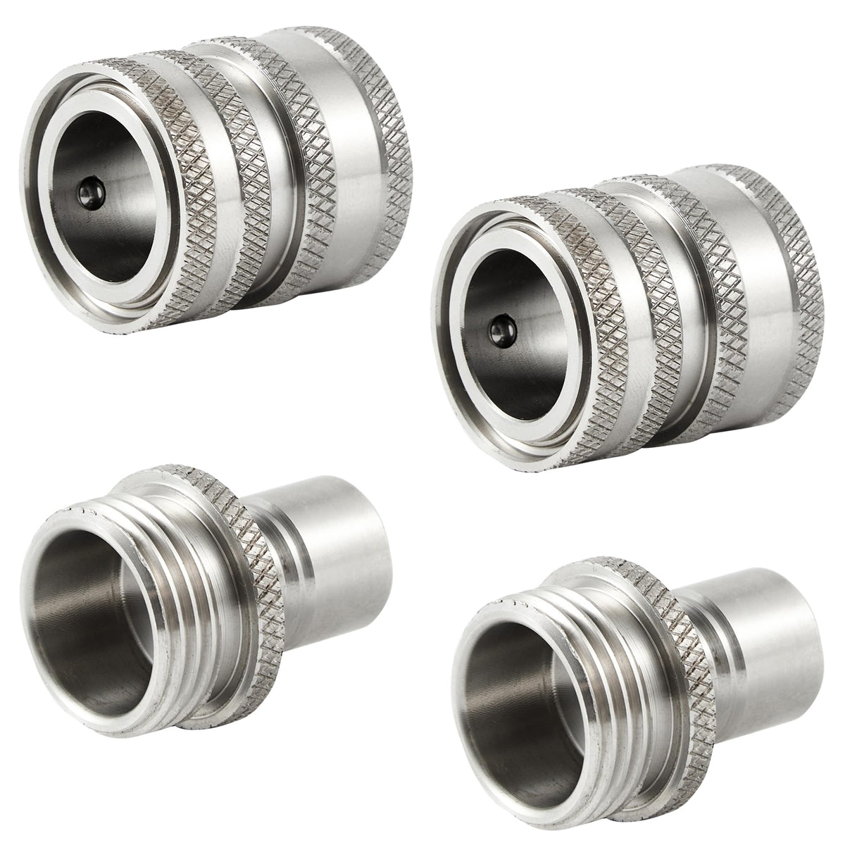 Raincovo garden hose quick connect side view highlights easy attachment