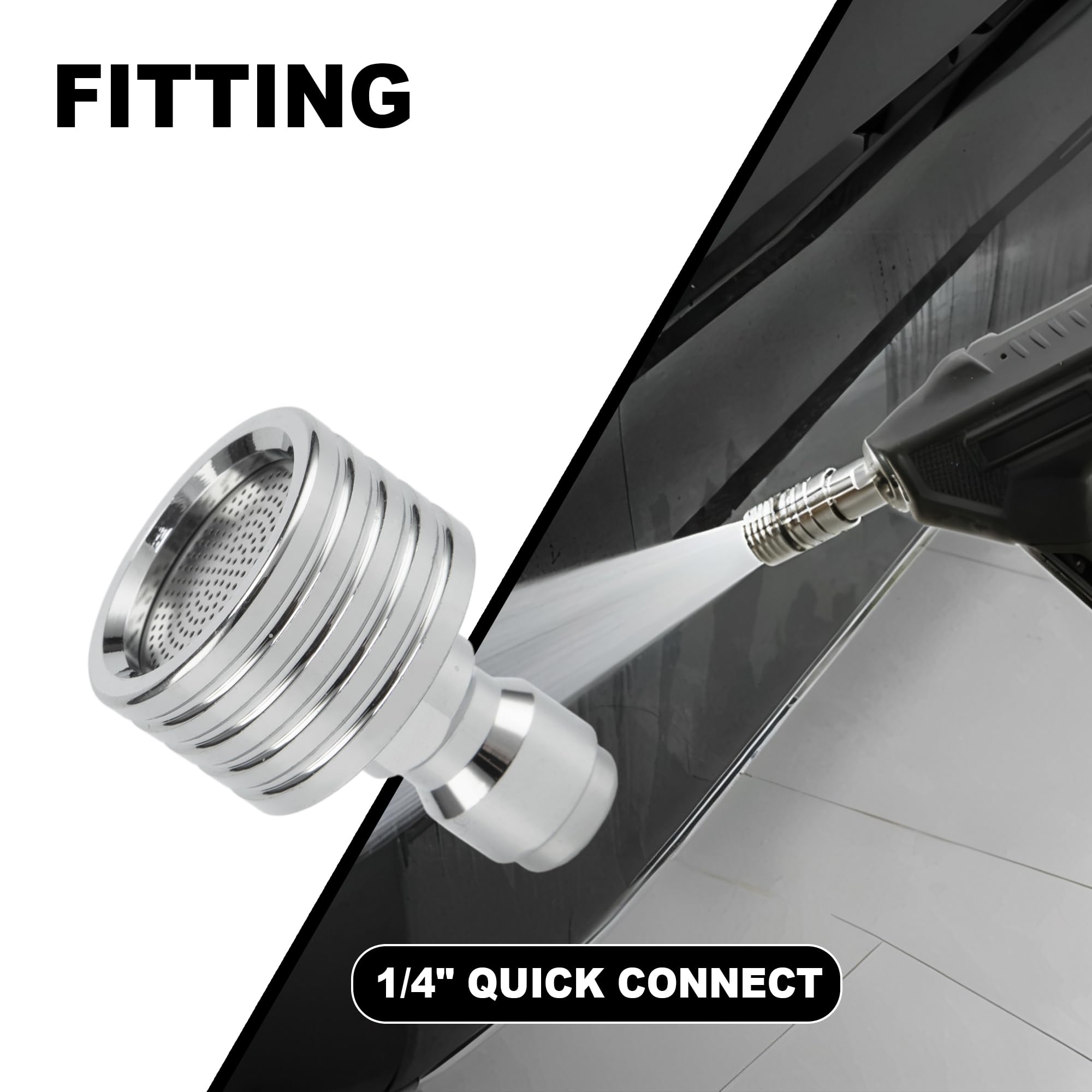 Raincovo garden watering nozzle for gentle irrigation tasks