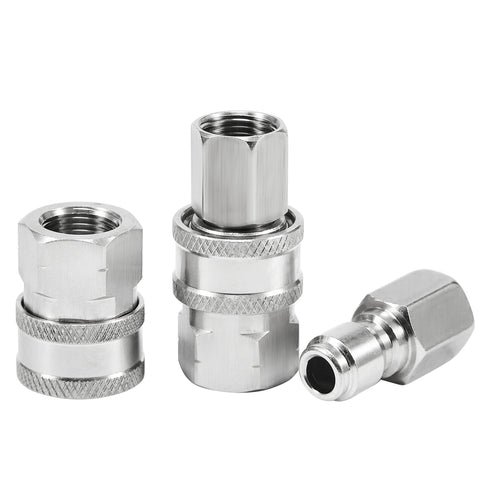 Raincovo fittings support hot and cold water for flexible use.