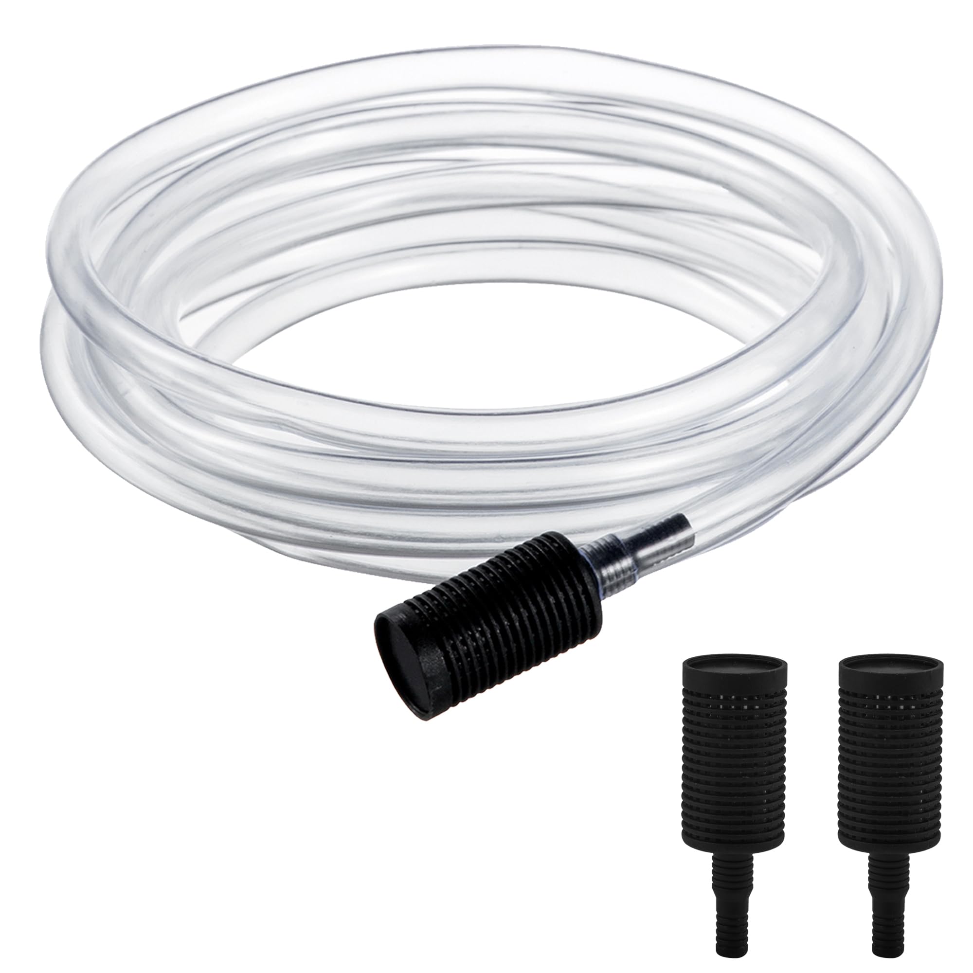 Raincovo siphon hose 10ft kit enables easy reach into soap tanks for steady flow.