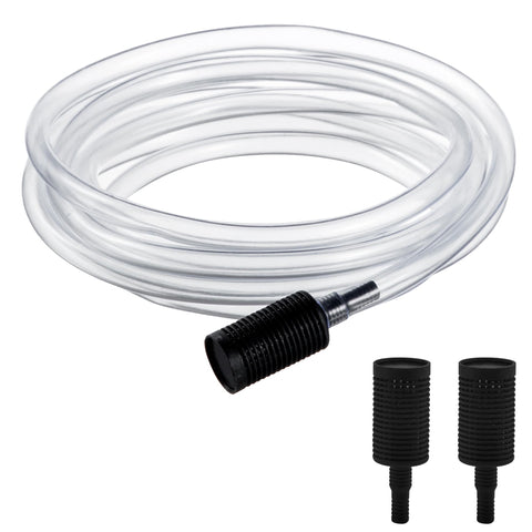 Raincovo siphon hose 10ft kit enables easy reach into soap tanks for steady flow.