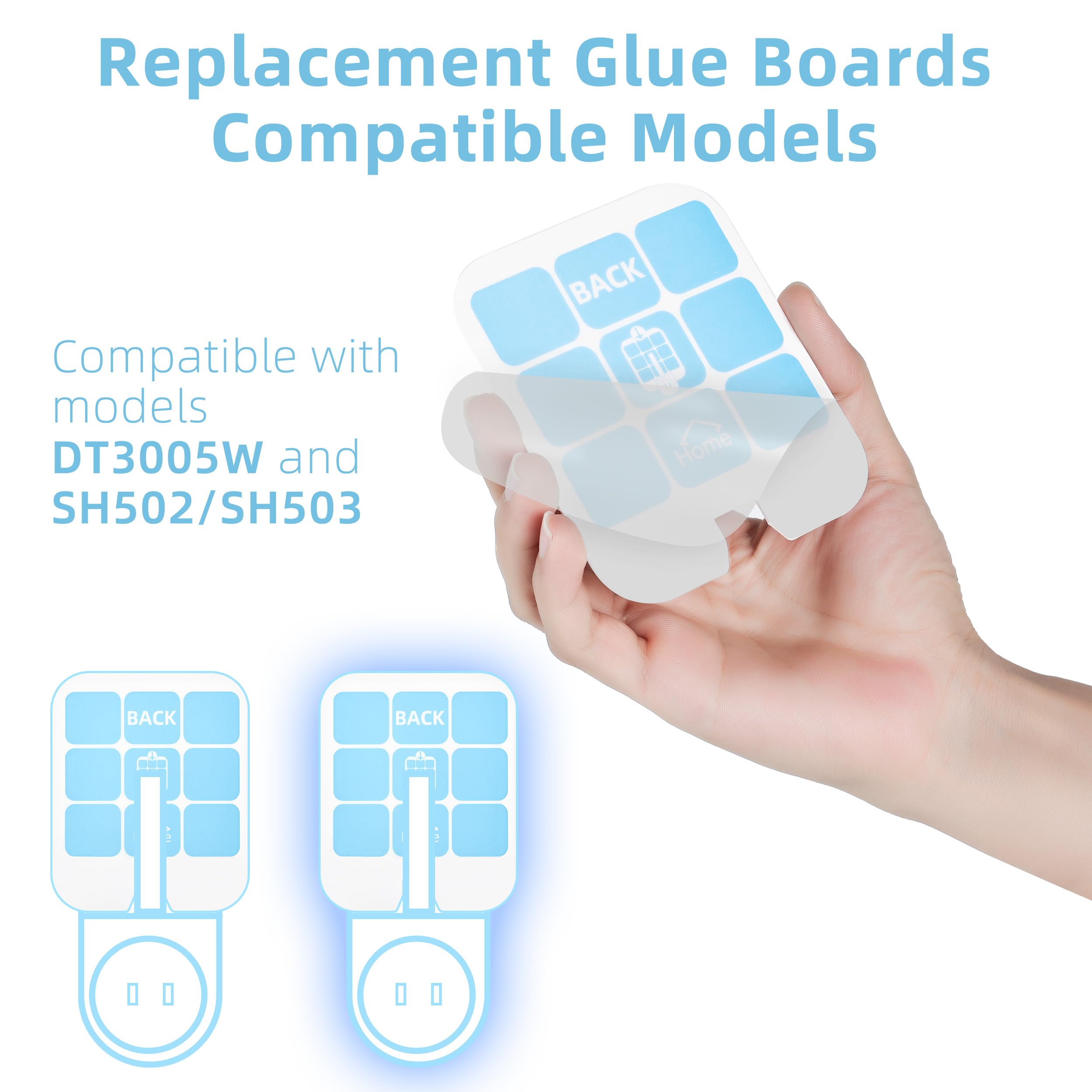 Raindot DT3005W DS3 compatible refill boosts indoor fly capture efficiency