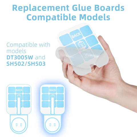 Raindot DT3005W DS3 compatible refill boosts indoor fly capture efficiency