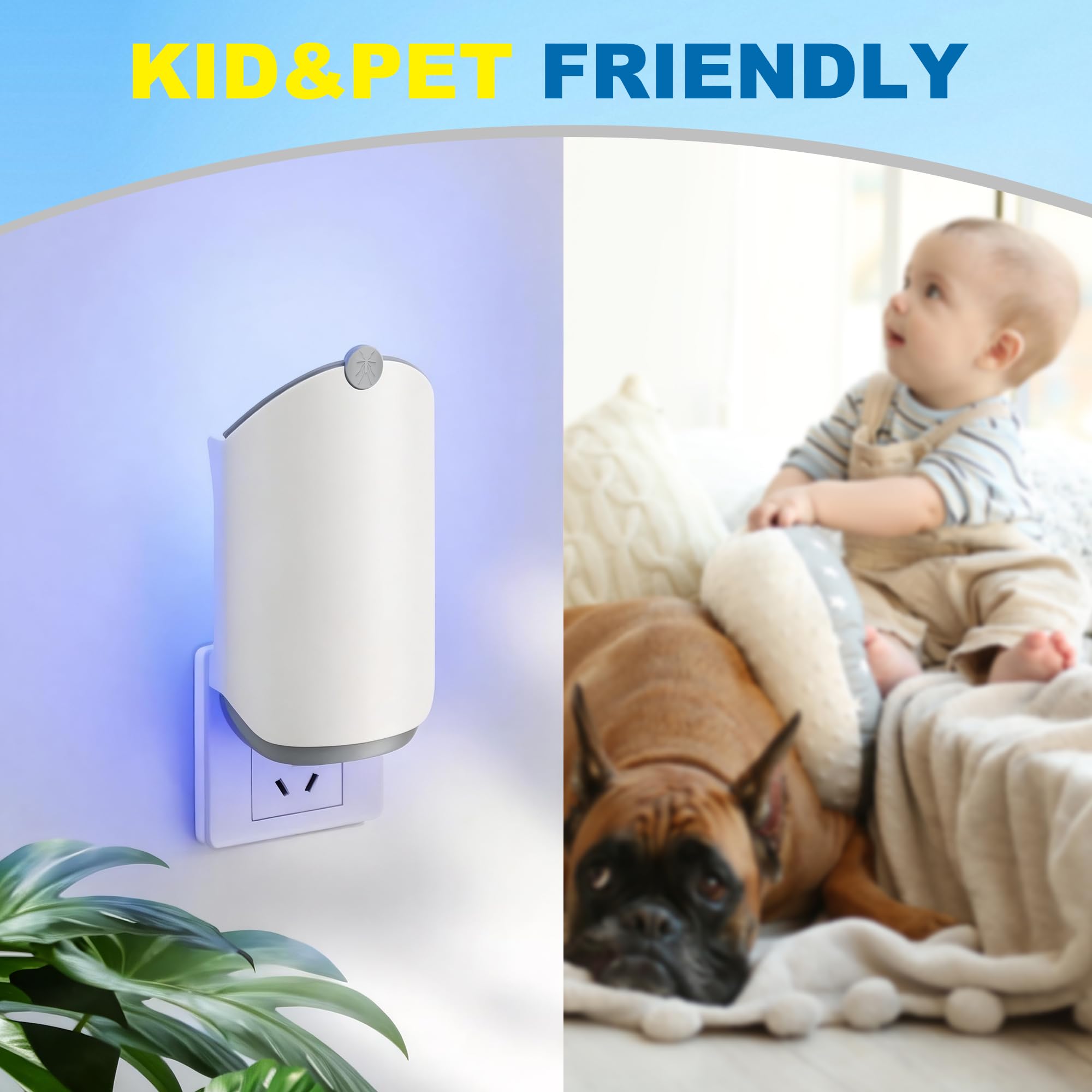 Raindot packaging highlights non-toxic, odor-free materials for safer indoor use.
