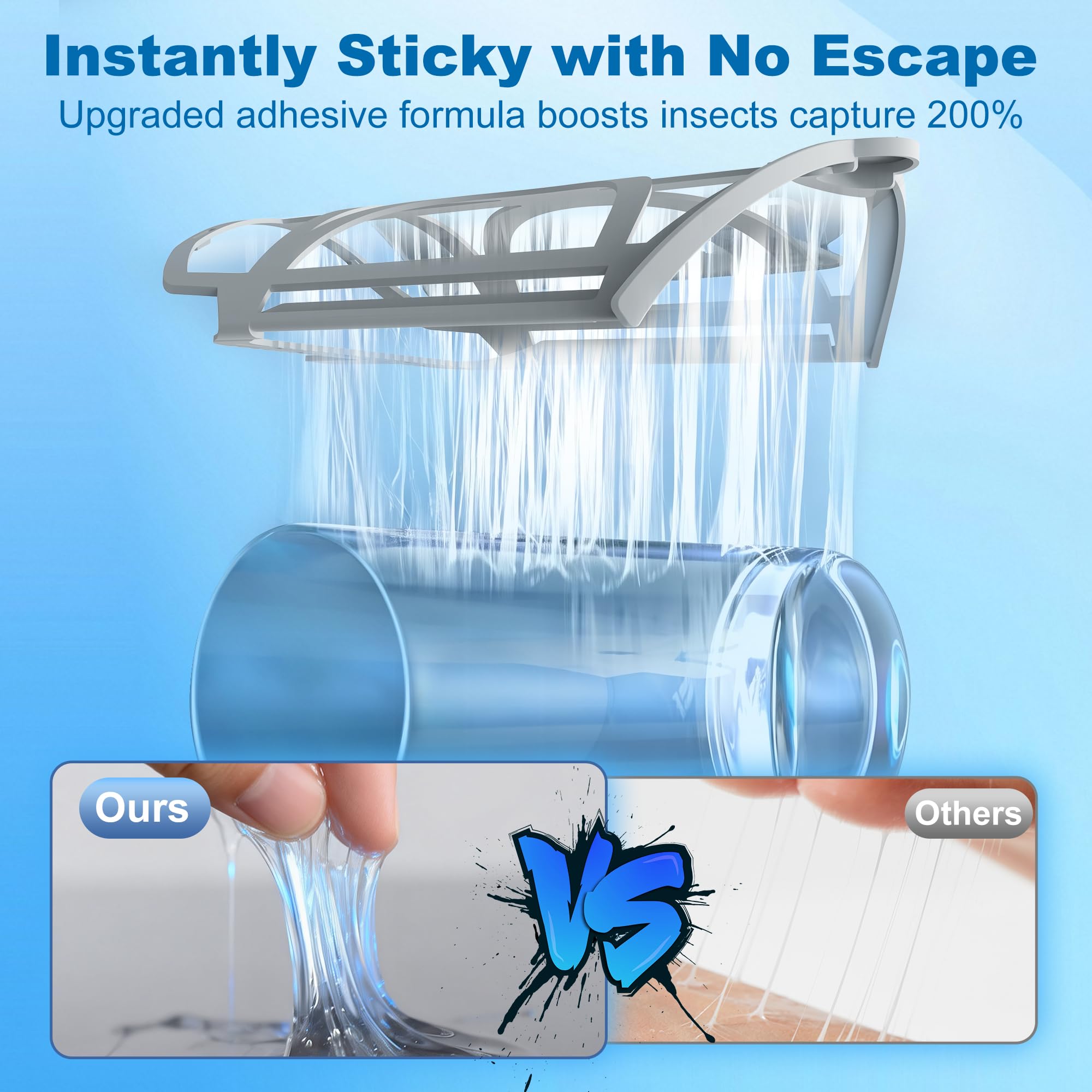 Peel-and-insert setup demo with Raindot refills showing fast installation.