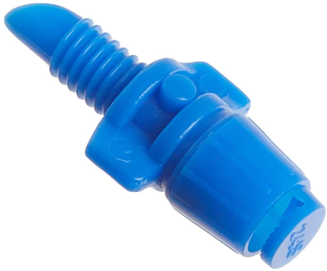 Close-up of Raindrip 180JET010B inlet thread for quick riser connection