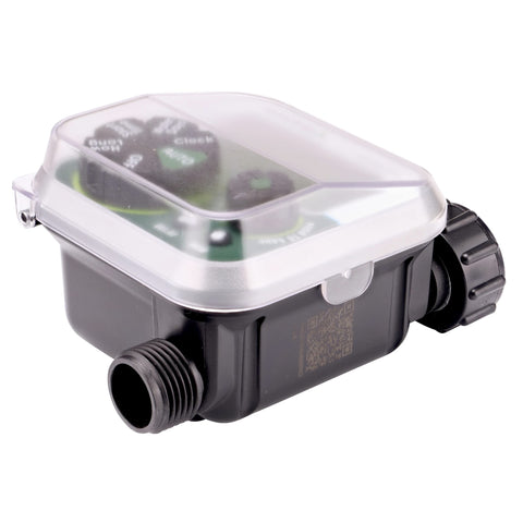 Raindrip timer used as part of a full drip irrigation system