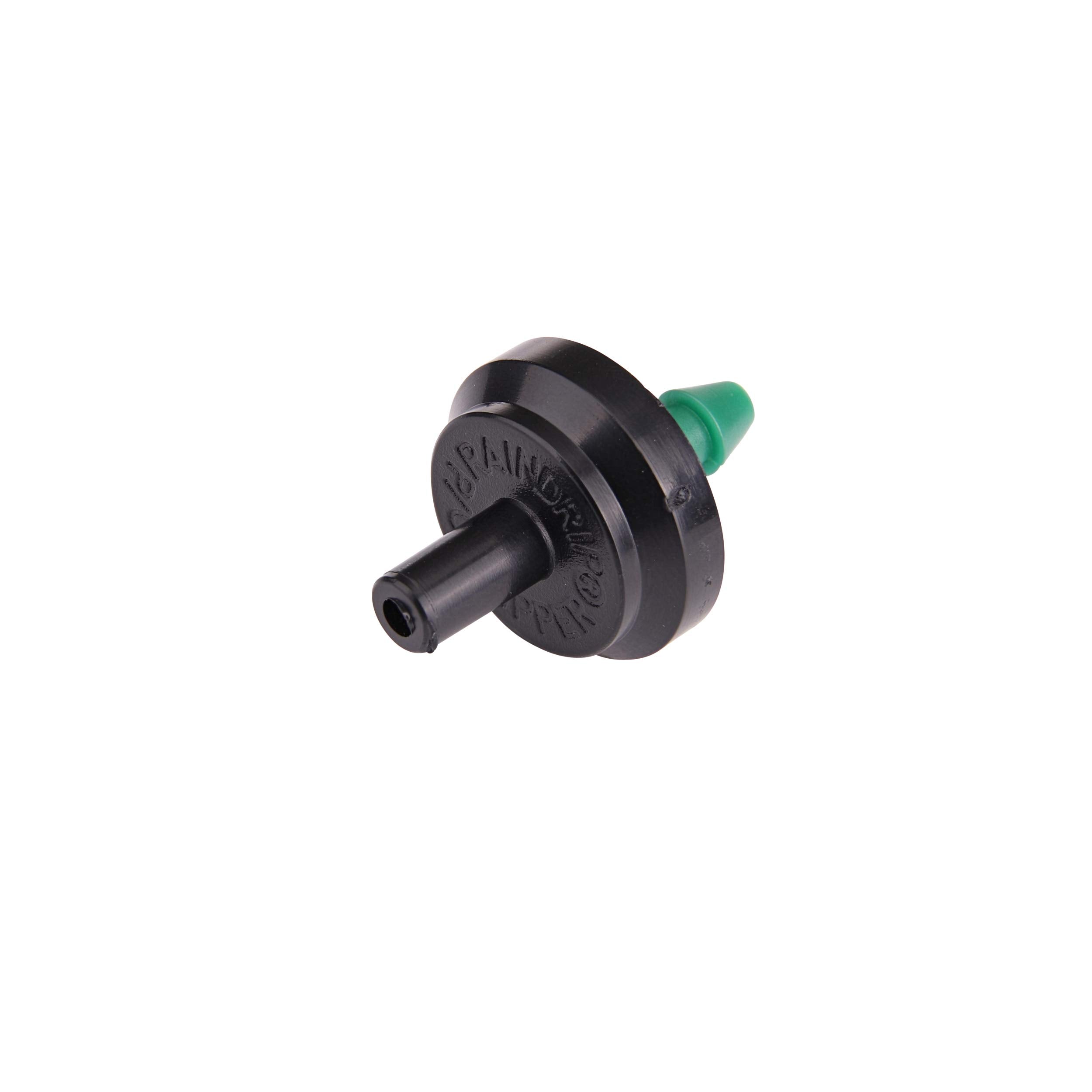 Raindrip PC8050B pressure-compensating dripper ensures steady 2 GPH across variable pressure