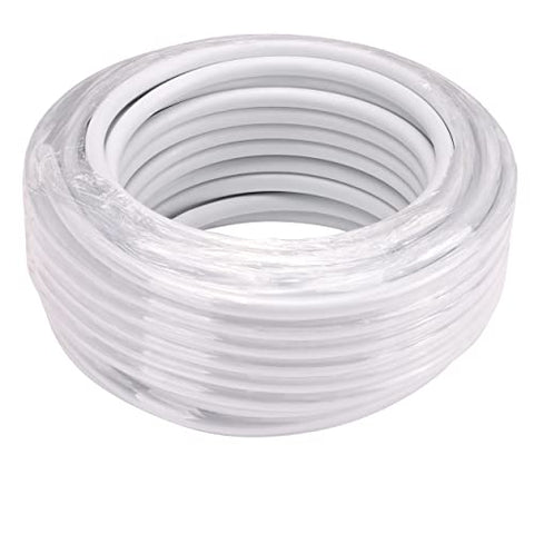 Raindrip R255DT tubing close-up shows durable outer layer resisting sun exposure