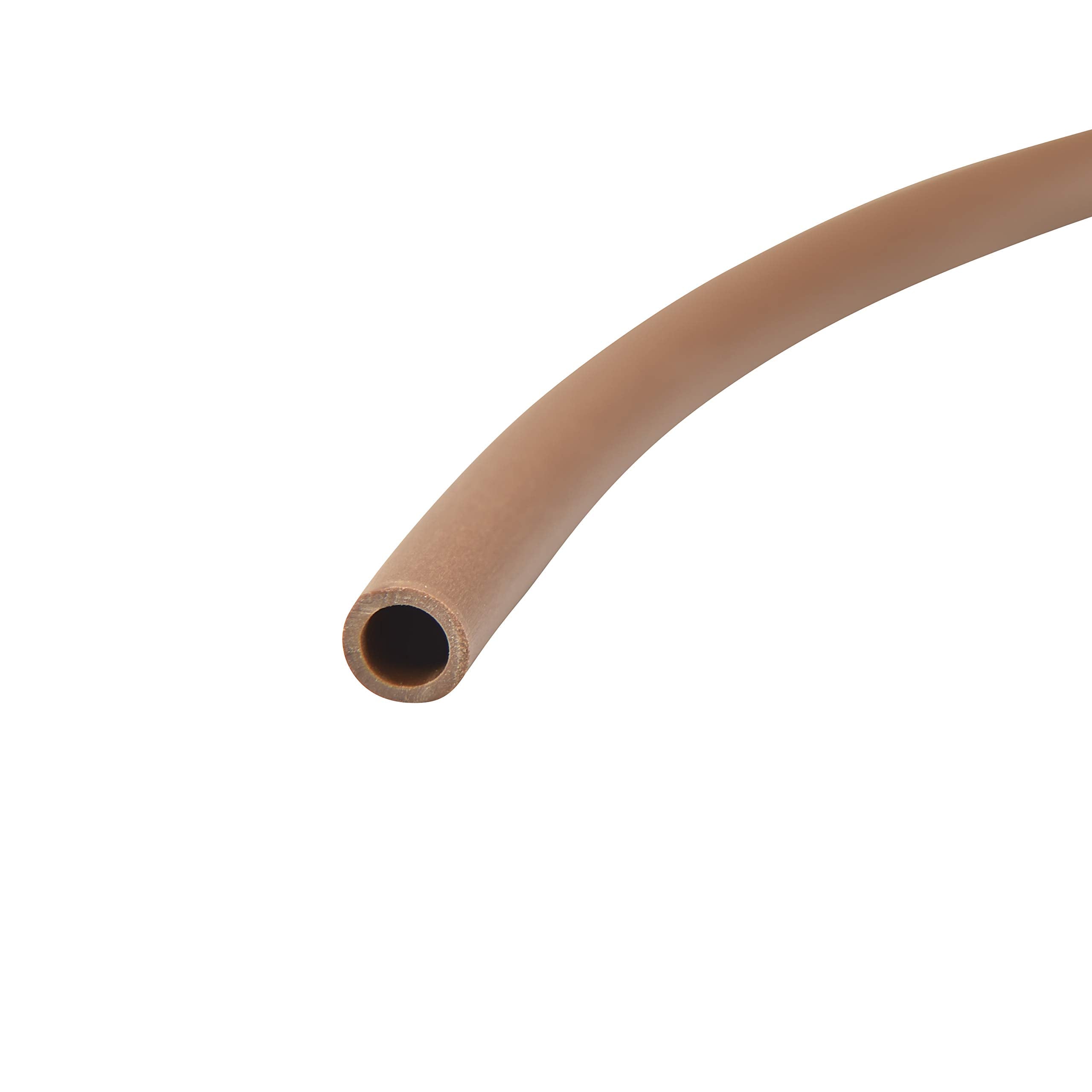 Raindrip R257BRVT tubing connected to emitter fittings for drip irrigation