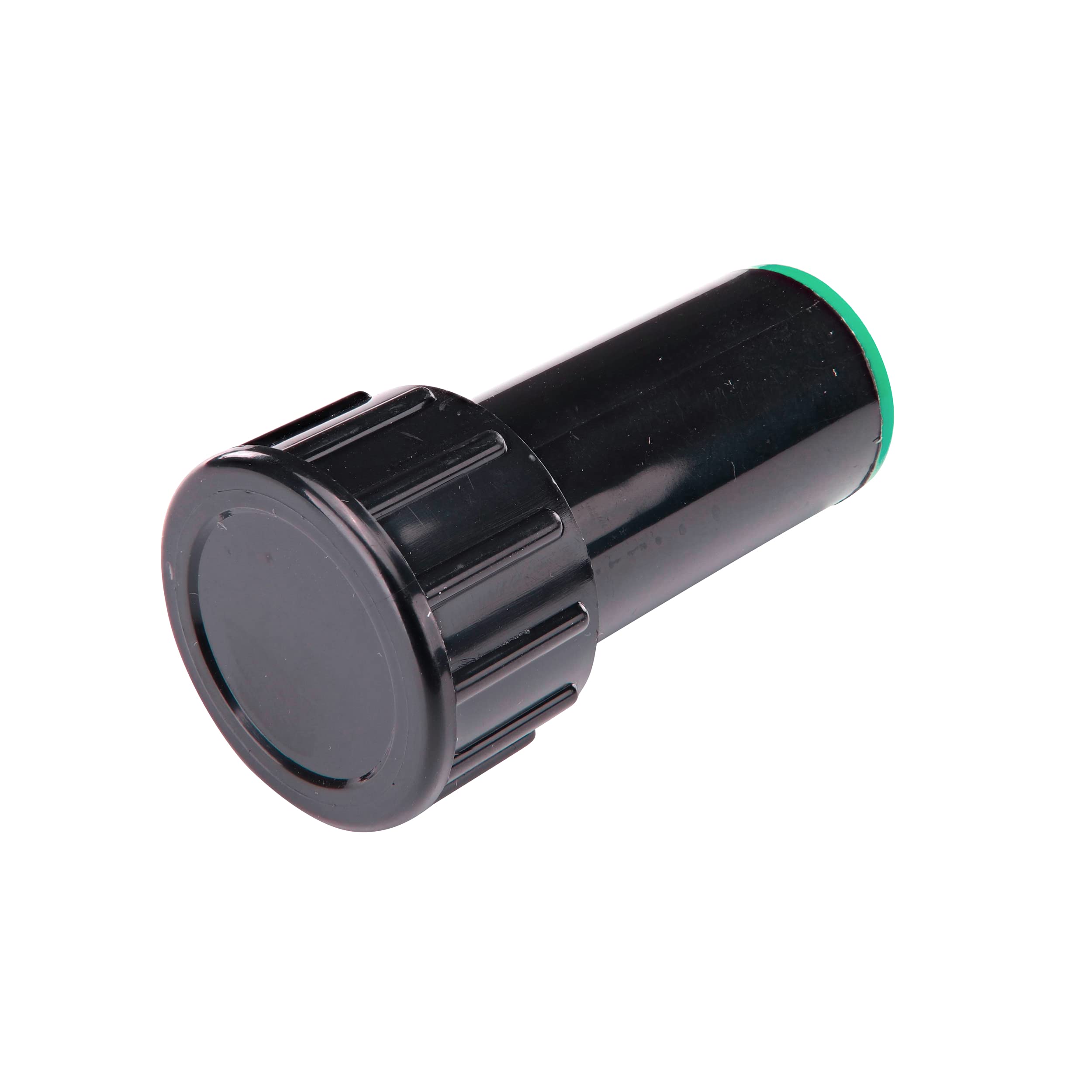 Raindrip R303CT end cap plug seals 1/2-inch tubing for a watertight shutoff.