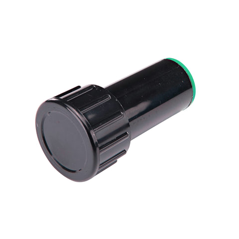 Raindrip R303CT end cap plug seals 1/2-inch tubing for a watertight shutoff.