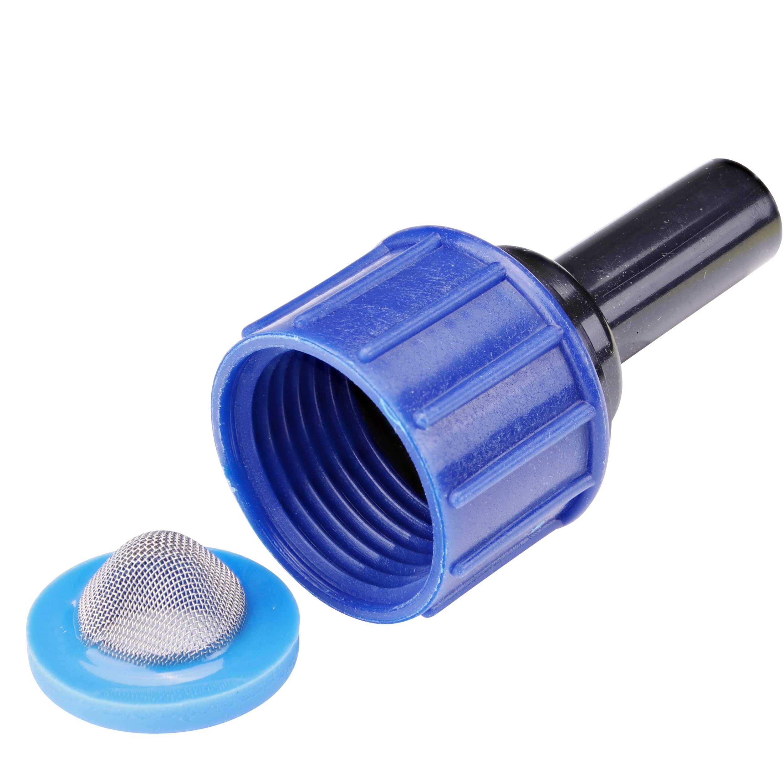 Raindrip R325CB helps tubing-to-bibb connection stay aligned and leak-free