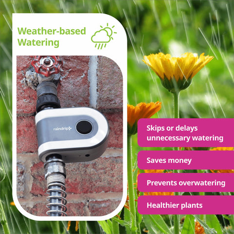 Raindrip power adapter provides stable power for continuous operation