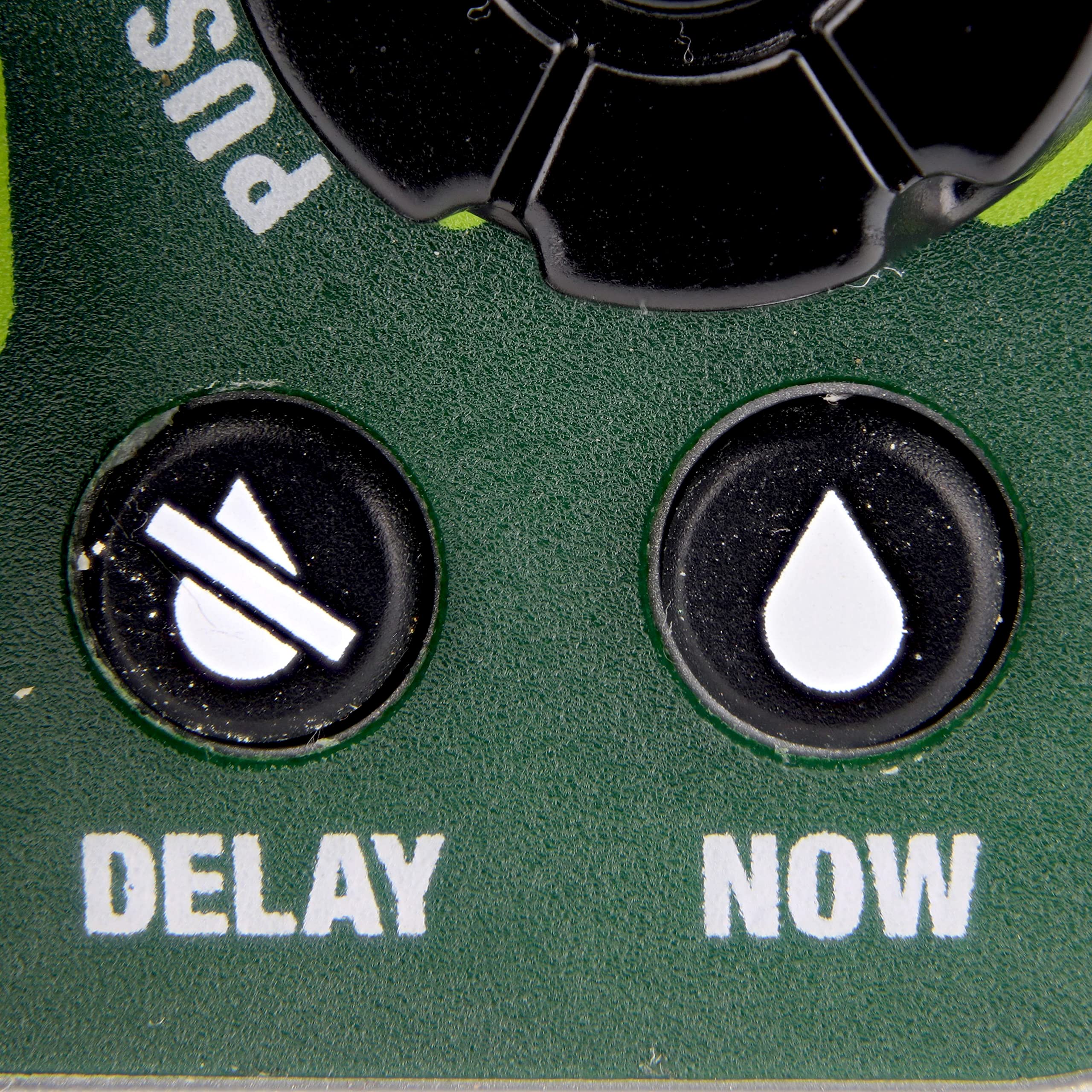 Raindrip timer features water-saving shutoff when battery is low