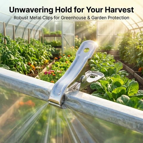 RAINFLOW 50-piece-pack garden-clips ready for bulk projects.