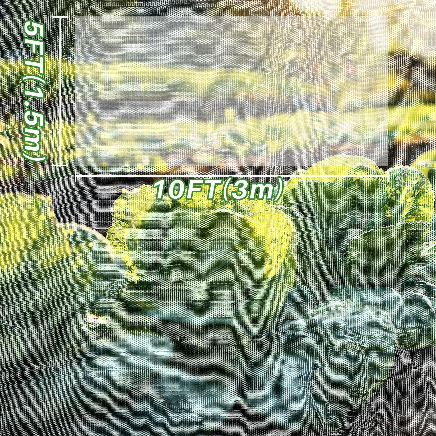 Rainflow garden netting showing robust construction for long garden use.