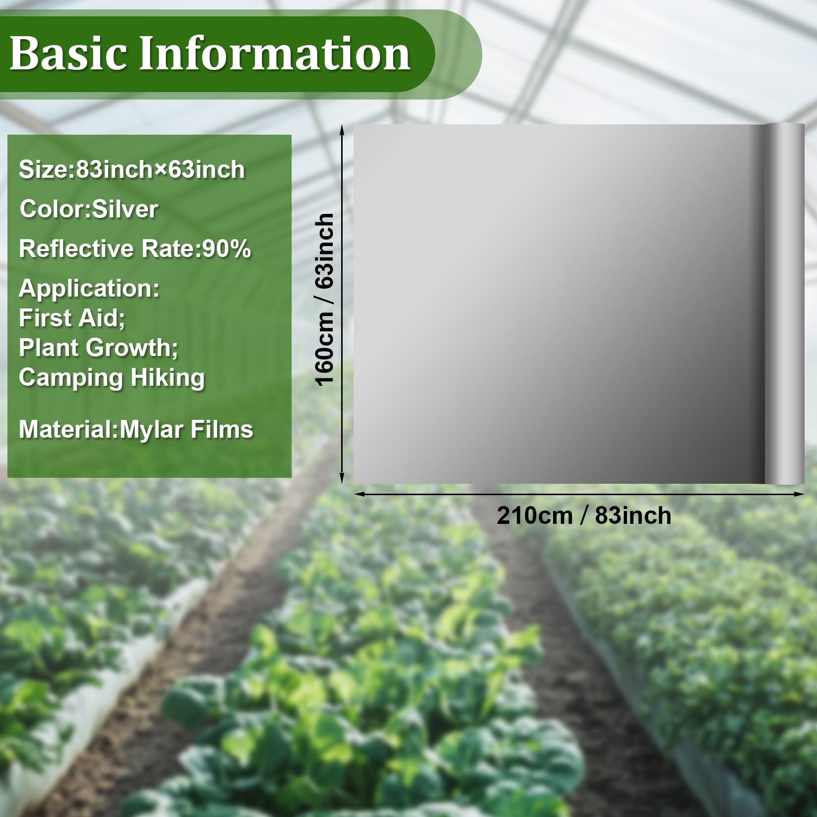 RAINFLOW greenhouse film enhances light distribution for healthier plant growth in tents and rooms.