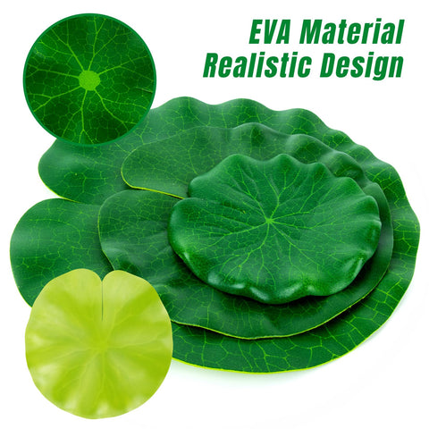 RAINFLOW lily pads 20cm floating pads create a focal point in koi ponds