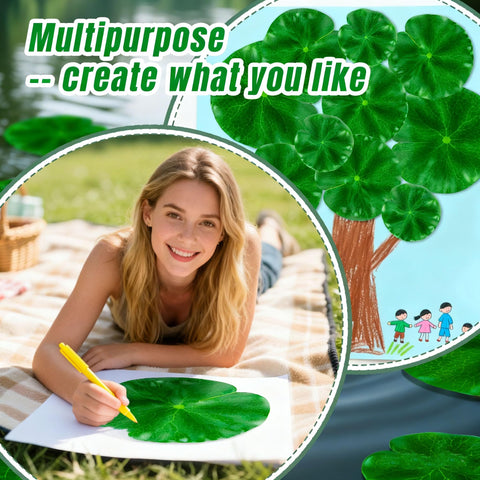 RAINFLOW lily pads EVA material for low-maintenance year-round use