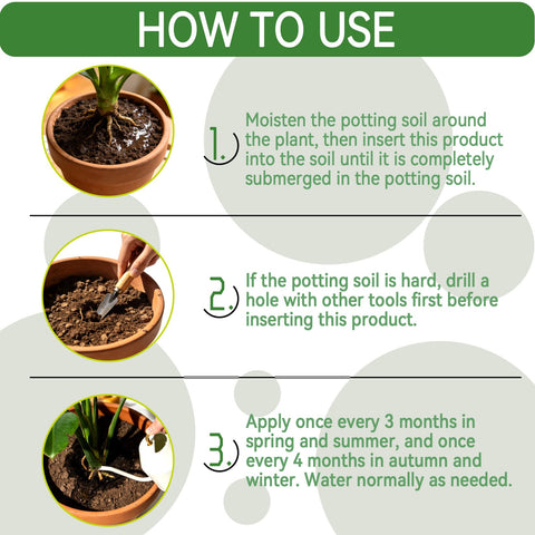 RAINFLOW 90-piece spikes for simple, tidy, precise feeding in soil
