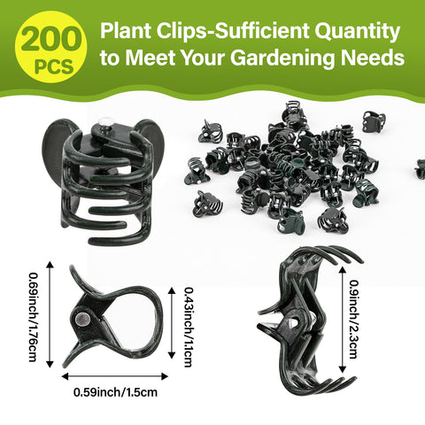 RAINFLOW tomato clips for climbing tomatoes and peppers.