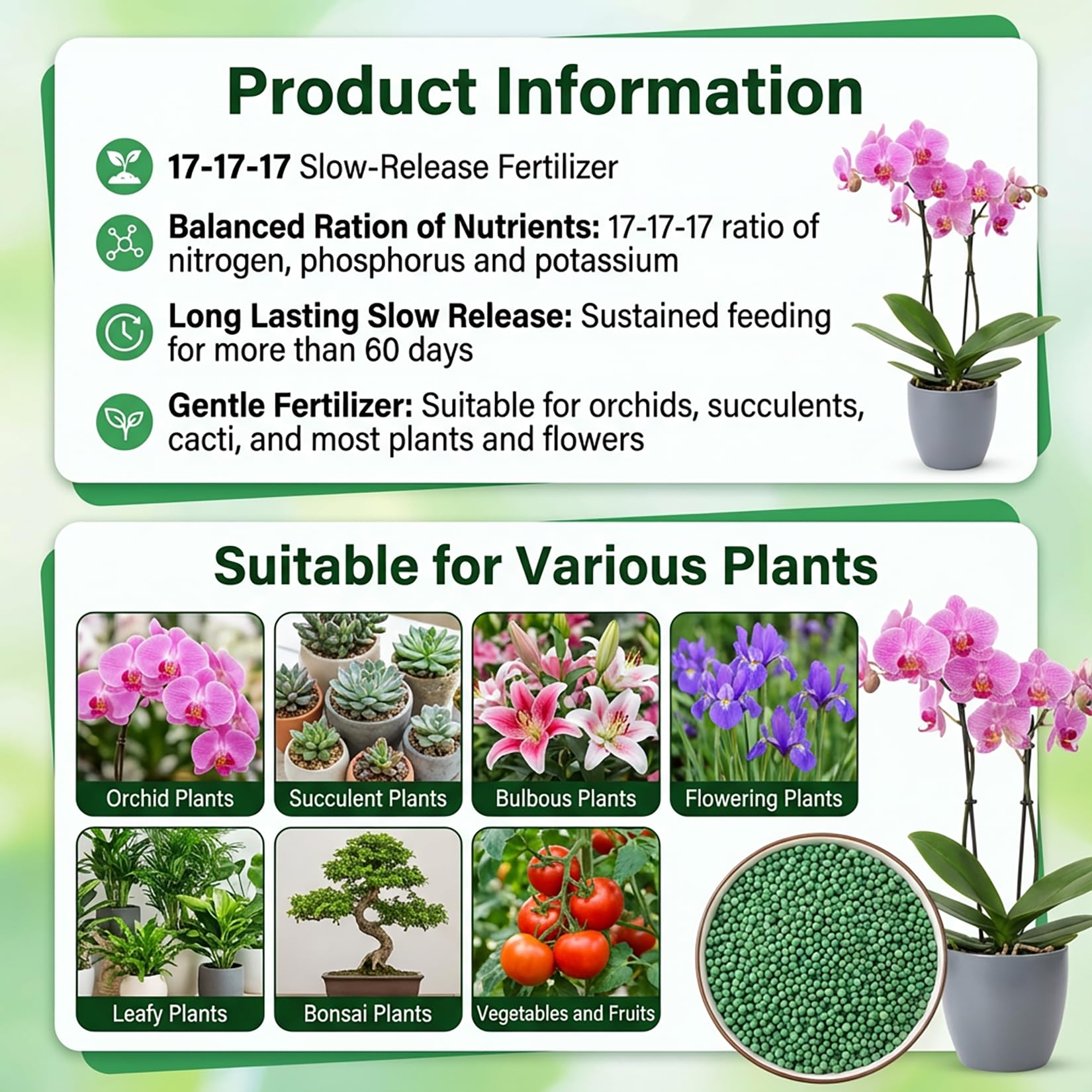 RAINFLOW fertilizer for vegetables, herbs, and garden use