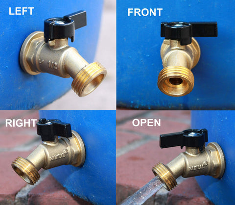 RAINPAL RBS005 aluminum alloy handle for smooth operation