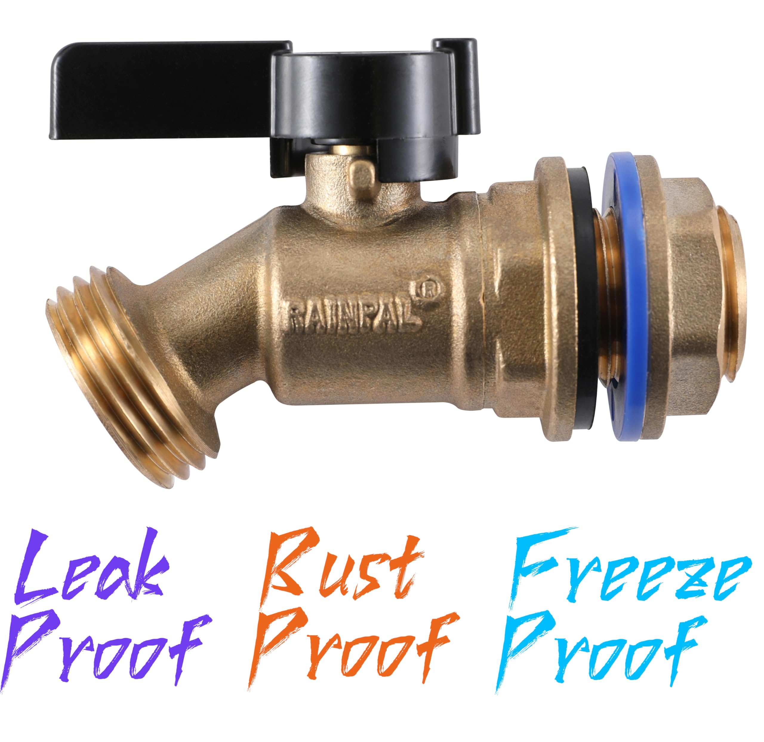 RAINPAL RBS005 with garden hose hookup for easy water transfer