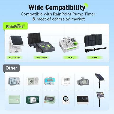 RainPoint 10-plant watering set ideal for expanded gardens.