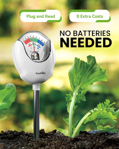 RainPoint aluminum scale stays clear and durable for long-term use.