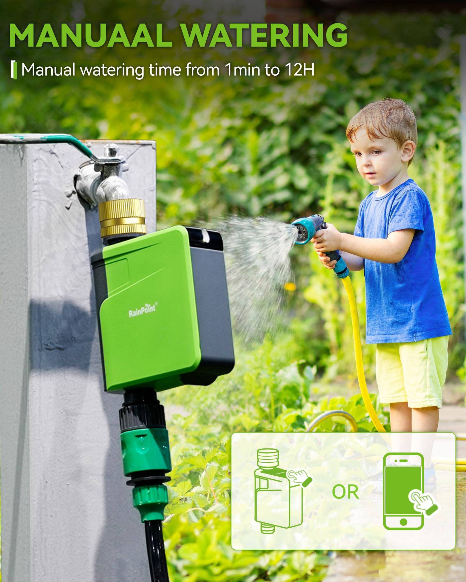 RAINPOINT app battery alerts help prevent irrigation interruptions