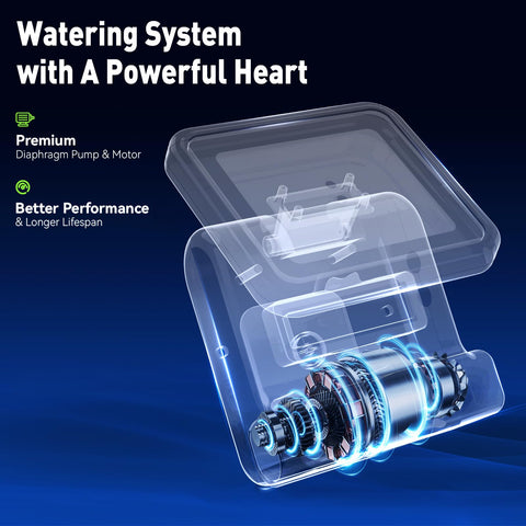 RainPoint branch line tubing supports precise emitter placement