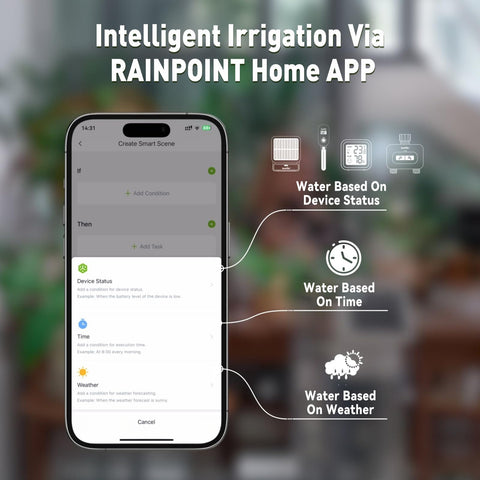 RainPoint drip emitter pack provides consistent moisture for all pots