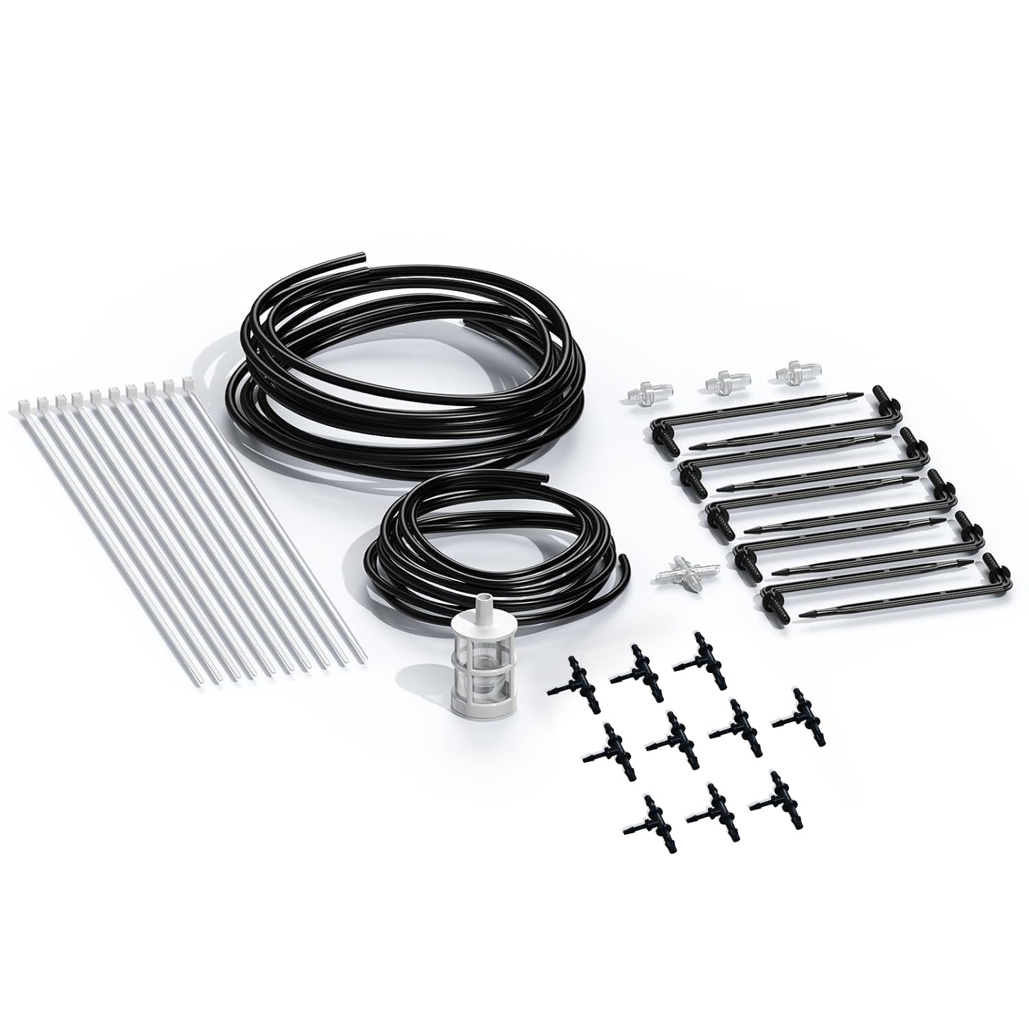 RainPoint drip extension main line 32ft for expanding irrigation to extra pots