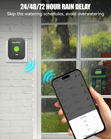 RainPoint easy installation guide for quick outdoor timer setup.