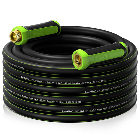 Rainpoint garden hose 50ft 4 layer design durability for cold weather