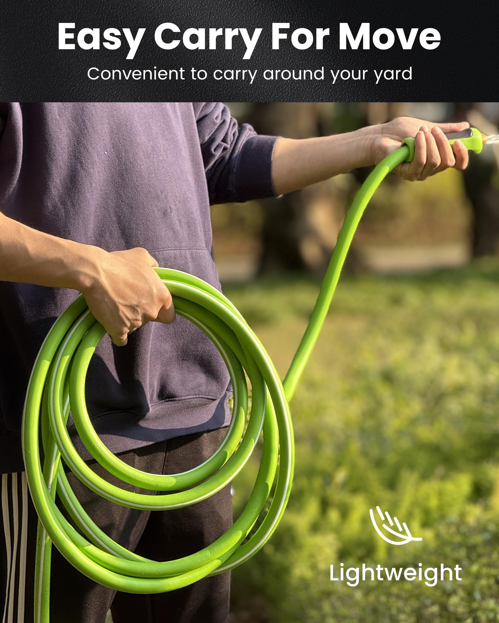 RAINPOINT abrasion-resistant cover guards against wear on rough surfaces