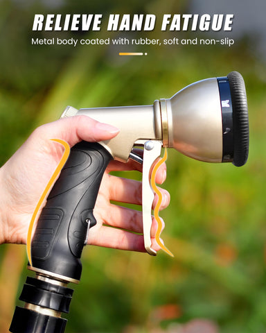 Rainpoint 3/4 inch GHT compatibility ensures easy hose setup.