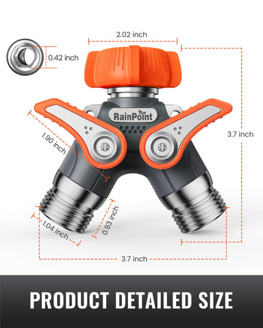 Rainpoint in-use view showing smooth operation during watering tasks