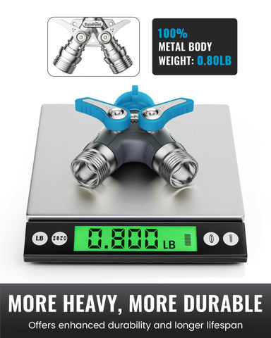 RAINPOINT hose splitter valves detail features stainless steel ball valve for reliable flow.