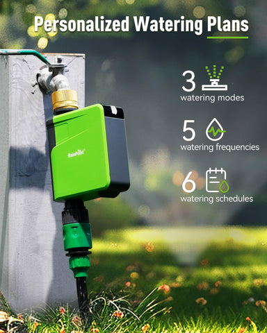 RAINPOINT hub connects to app for remote irrigation control