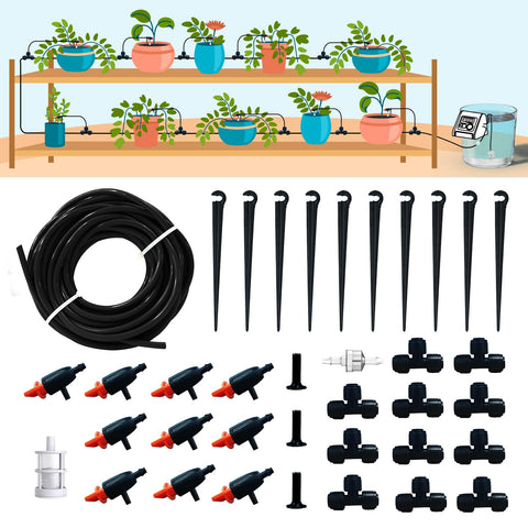 RainPoint Quick-Connect tee enables easy irrigation setup and quick layout changes.