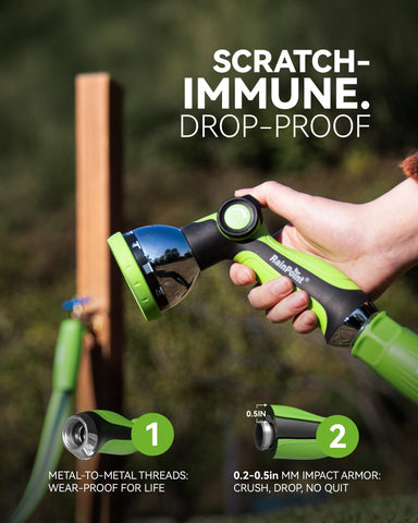 RAINPOINT spray nozzle flat mode covers wide areas with precision.