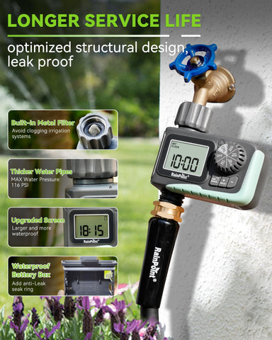 RAINPOINT timer outlet connection compatible with hoses