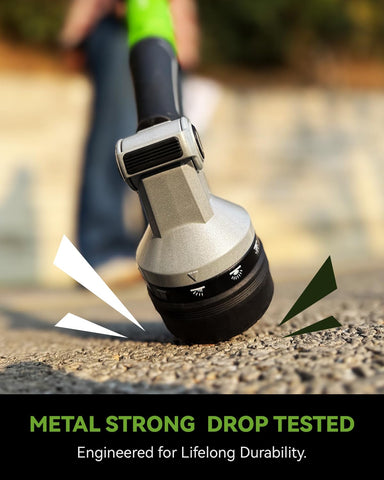 RAINPOINT thumb flow control allows easy one-handed adjustment and water conservation.