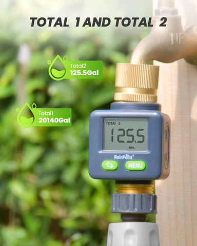 RAINPOINT waterproof seal design with leak-proof rings protects against water ingress.