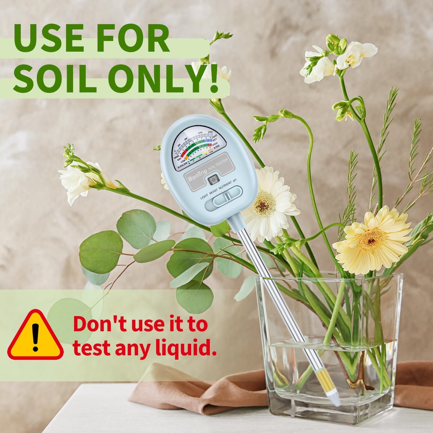 Raintrip battery-free operation supports eco-friendly, low-maintenance gardening